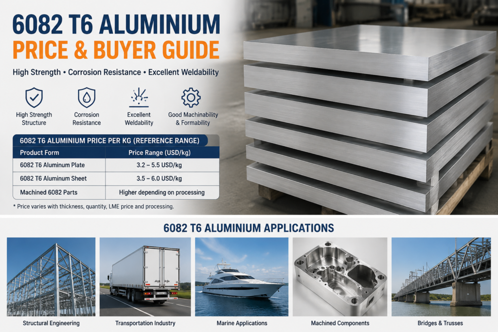 6068 aluminum t6 guide